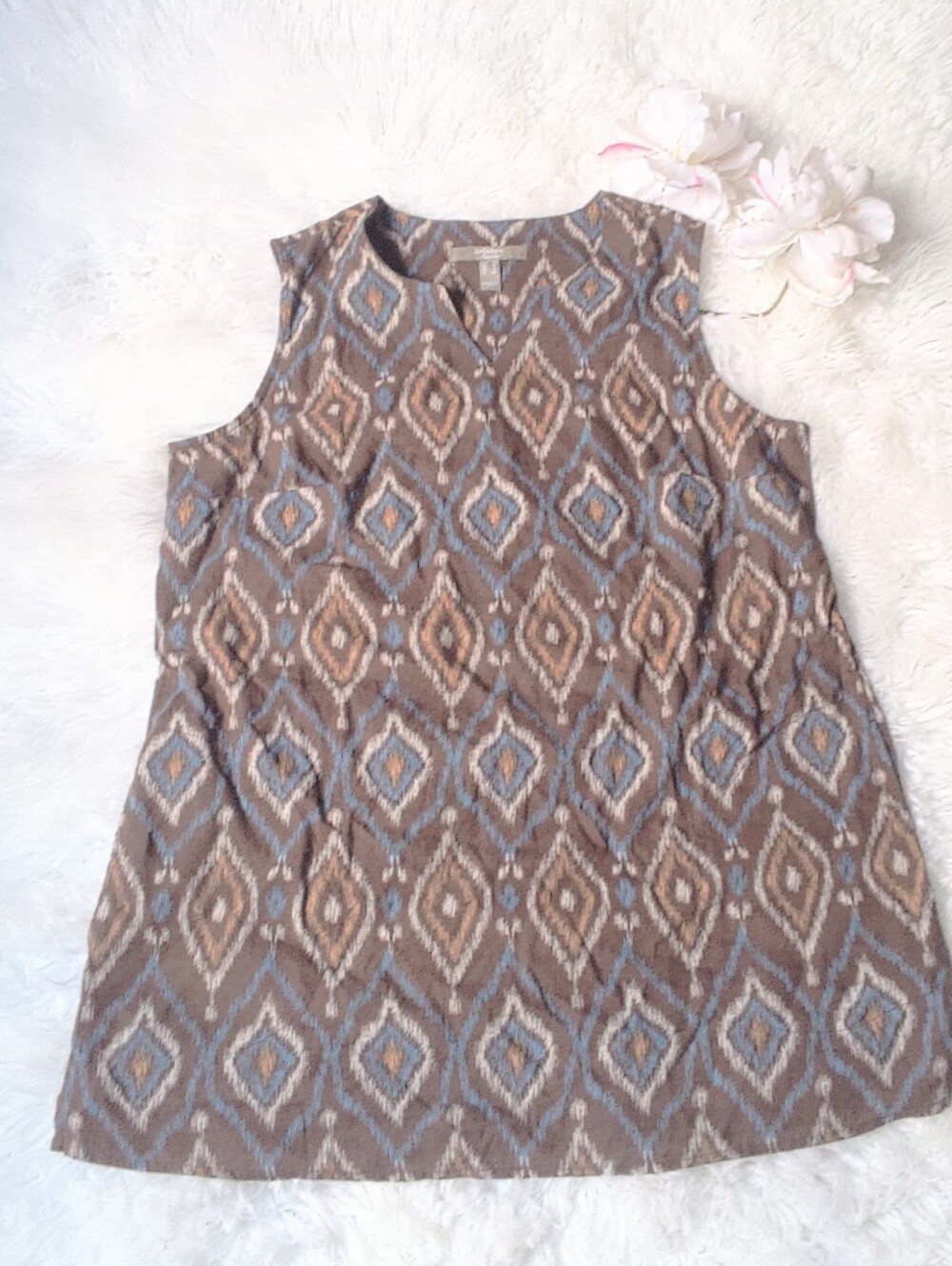 Naturals D&Co. Aztec Print Tonic Size S